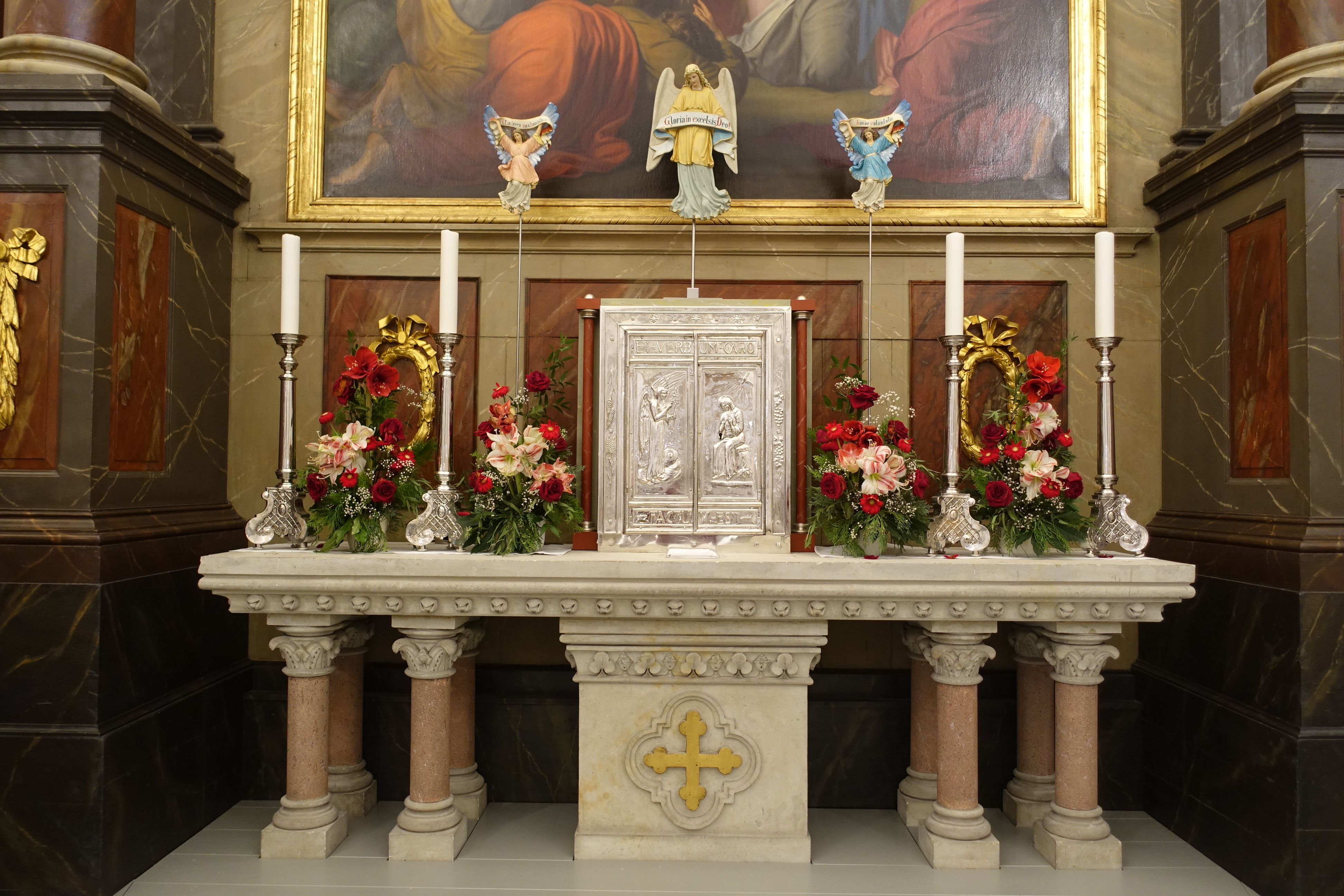 Altar in der Kirche Crostwitz